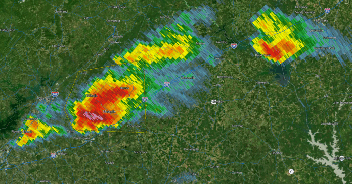 Severe storm brings hail, strong winds to parts of Northeast Georgia ...